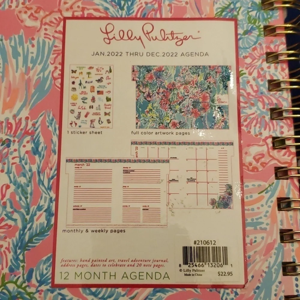 Lilly Pulitzer will planner